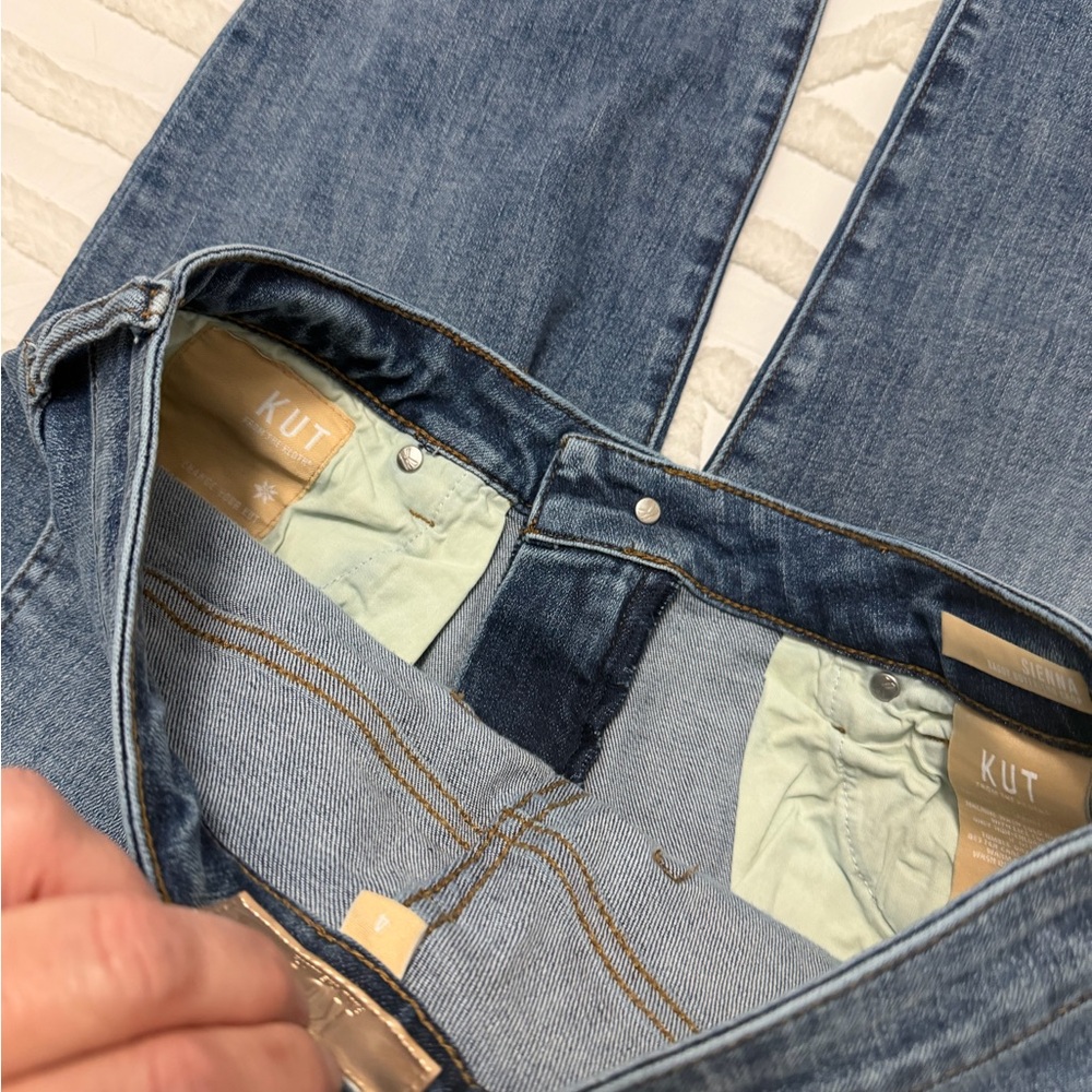Kut from the Kloth Medium Wash Straight Leg Jeans - Picture 8 of 14